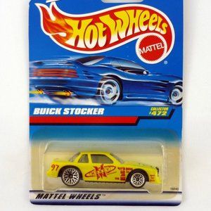 Hot Wheels Buick Stocker #472 Yellow Die-Cast Car 1998